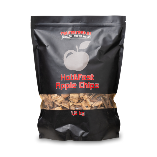 Vuur&Rook Hot&Fast appel rookchips – 1,5 kg