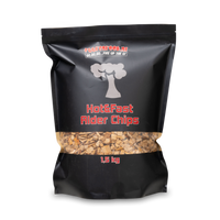 Comnox - Vuur&Rook Hot&Fast Alder Chips - Subtiele Rooksmaak voor Vis - 1,5 kg