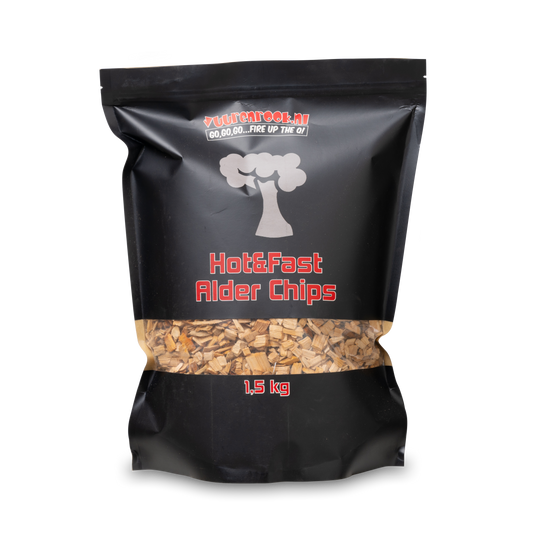 Hot&Fast Beech Chips 1,5 kg houtskool voor barbecue