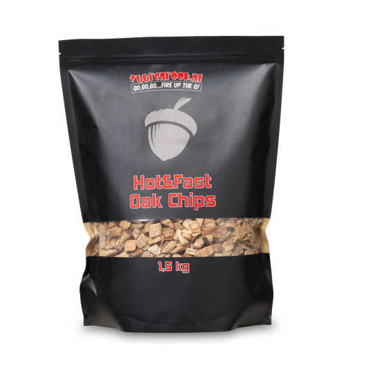 Hot&Fast Beech Chips 1,5 kg houtskool voor barbecue