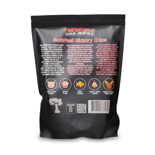 Hot&Fast Cherry Chips BBQ rooksmokkertjes meerdere smaken