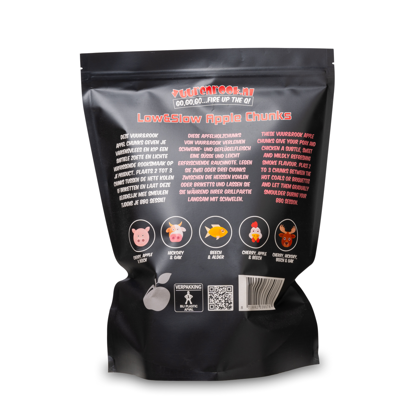 Hot&Fast Cherry Chips BBQ rooksmokkertjes meerdere smaken