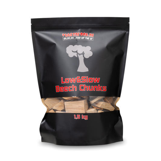 Hot&Fast Beech Chips 1,5 kg houtskool voor barbecue