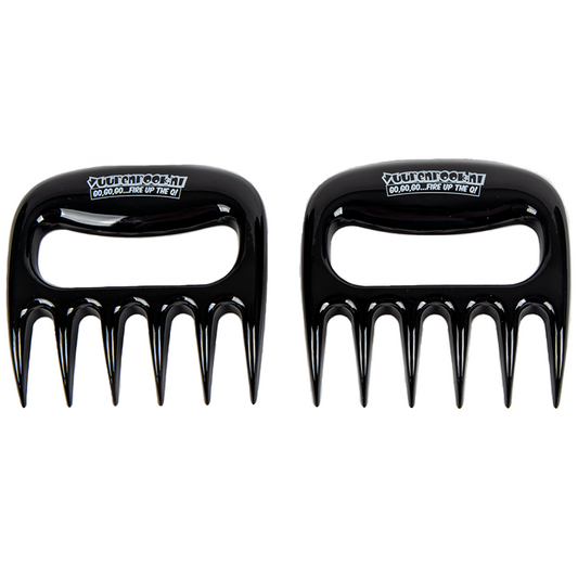Comnox - Vuur & Rook Meat Claws - Essentieel BBQ gereedschap - Veilig en comfortabel - Met stevige grip - Staalconstructie - Draadloos - Nederland