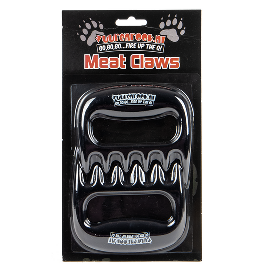 Comnox - Vuur & Rook Meat Claws - Essentieel BBQ gereedschap - Veilig en comfortabel - Met stevige grip - Staalconstructie - Draadloos - Nederland
