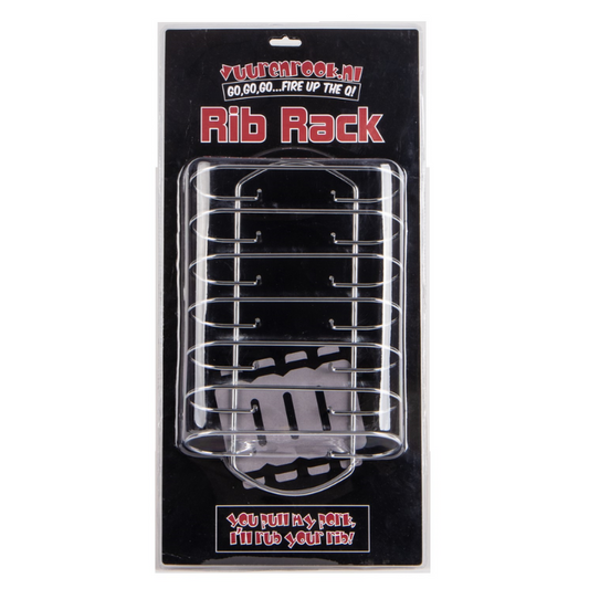 Comnox - Vuur&Rook Rib Rack XXL - Ruim, gelijkmatig garen - 6 Ribs tegelijk - 60 cm breed - Comnox