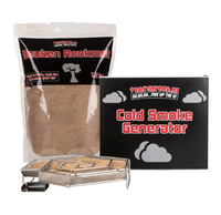 Comnox - Vuur&Rook RVS Cold Smoke Generator - Koud roken zonder gedoe - 12 uur - 24°C tot 26°C - RVS, eenvoudig - Comnox