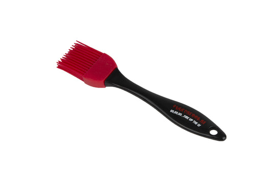 Comnox - Vuur&Rook - Silicone Glaze Kwast - Hittebestendig tot 250 ℃ - Gemakkelijk te reinigen in de vaatwasser - Glazuur kwast voor BBQ - zwart