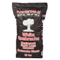 Comnox - Vuur&Rook White Quebracho Lump Charcoal - Lange brandduur en milde smaak - 10 kg