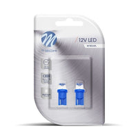 Comnox - LED T10 auto binnenlicht vervanger - Direct helder zicht - Comfort en veiligheid - 0,29W - 12V DC - blauw