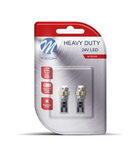Comnox - M-TECH.PL W5W autolamp LED T10 - Foutloos gebruik - 24V Wit
