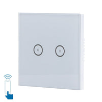 Comnox WiFi Smart Switch slimme schakelaar - Bedien op afstand - Wit Glas