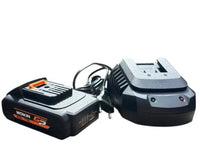 Comnox - Wokin accu snel lader + Li-ion 20 Volt 2,0 Ah – Efficiënt opladen – Langdurige capaciteit – Veilig – Comnox